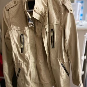 H&M khaki cargo jacket